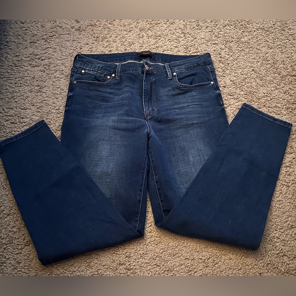 Dark Blue Denim Jeans